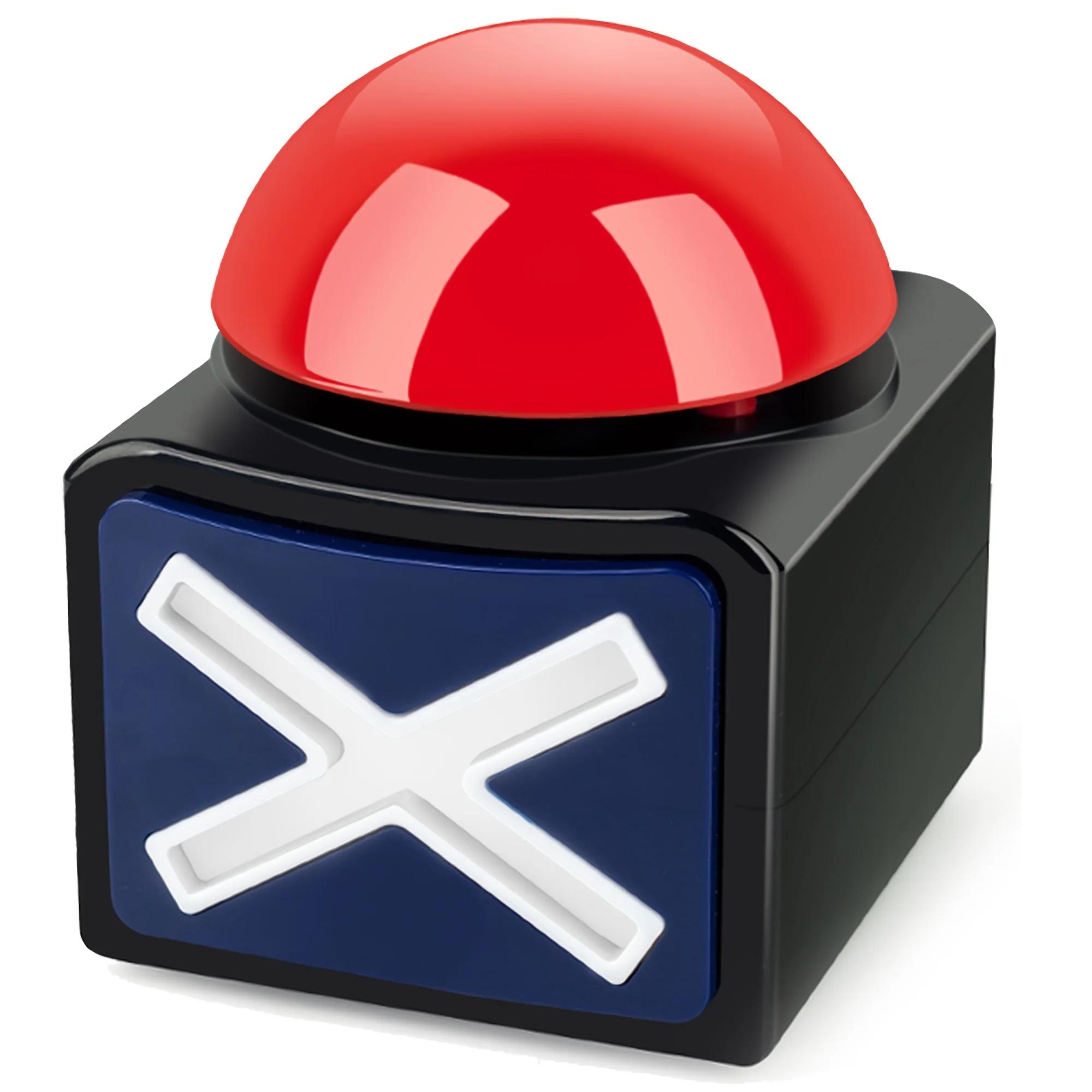 

Блискучі Інструменти для Чирлідингу Кнопка-Дзвінок зі Звуком та Світлом Ігри на Знання - Міцний Пластик Ідеально для Сімейного Вікторини Кнопка-Дзвінок