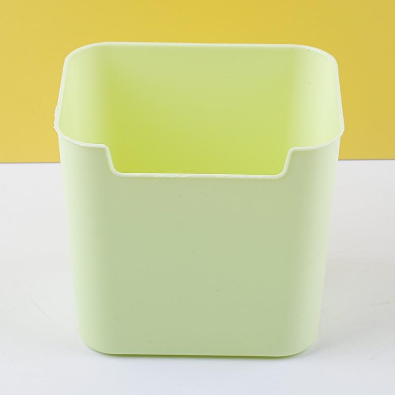 Large Capacity Drop Resistant Simple Style Desktop Pen Holder Stationery Storage Pencil Case
