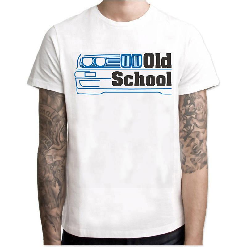 Harajuku Cool Automotive Car Turbo E30 E36 E46 T Shirt Men Anime T-shirts Tee Shirt Homme TShirt Male Streetwear Camisetas