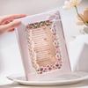 Journal GO 15pcs Long Strip Flower Stickers Scenery Creative Landscrape DIY Hand Made Collage Junk Journal Scrapbook Suppliese