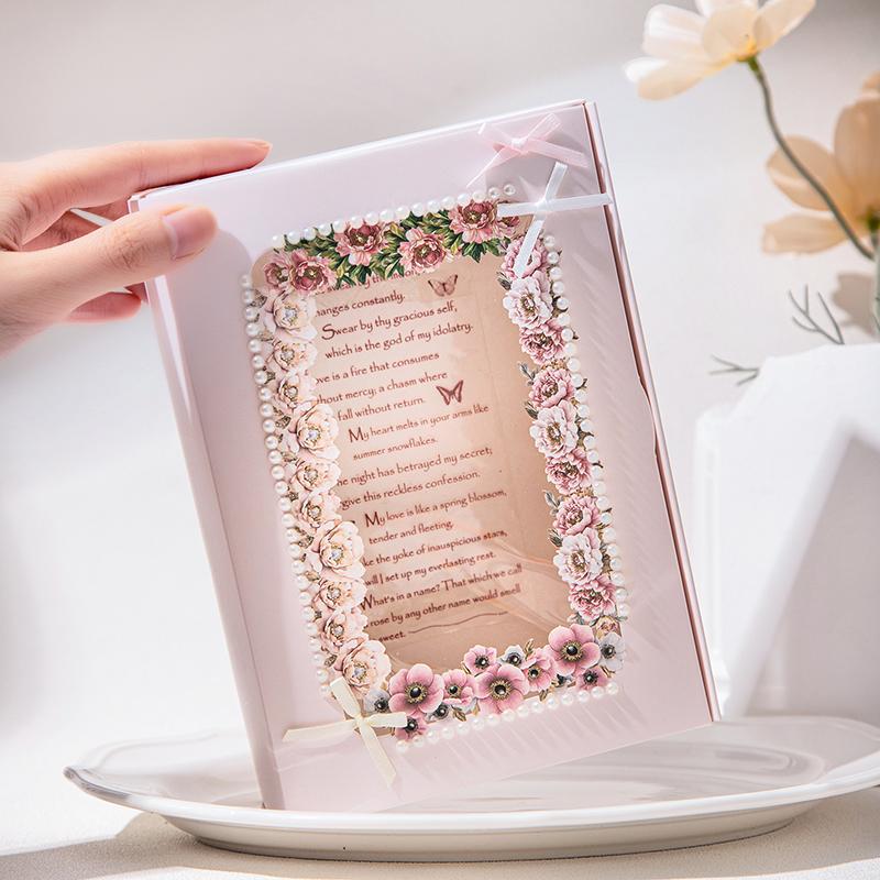 Journal GO 15pcs Long Strip Flower Stickers Scenery Creative Landscrape DIY Hand Made Collage Junk Journal Scrapbook Suppliese