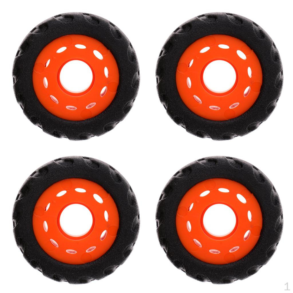 

4 штуки Профессиональное износостойкое колесо из полиуретановой резины для лонгборда/маунтинборда