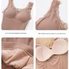 Women's Fleece-Lined Slim-Fit Lace Camisole with Chest Pads - Warm Vest