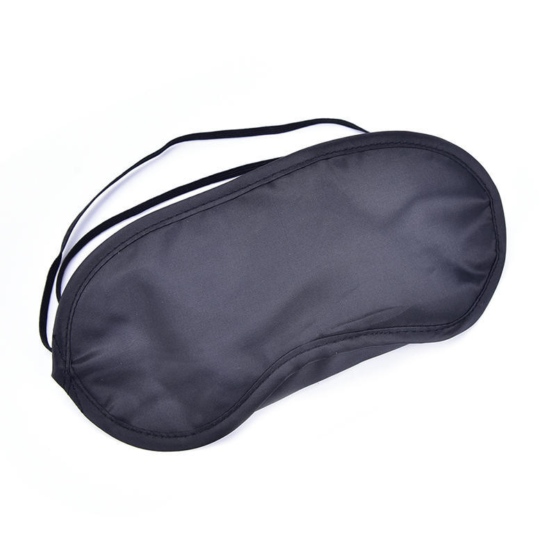 10Pcs Eye Mask Shade Cover Blindfold Night Sleeping Black New,