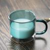 9 Oz Glasses Clear Double Wall Cup Coffee Glassware With Handle, Usd For Wine Tea Or Cappuccino