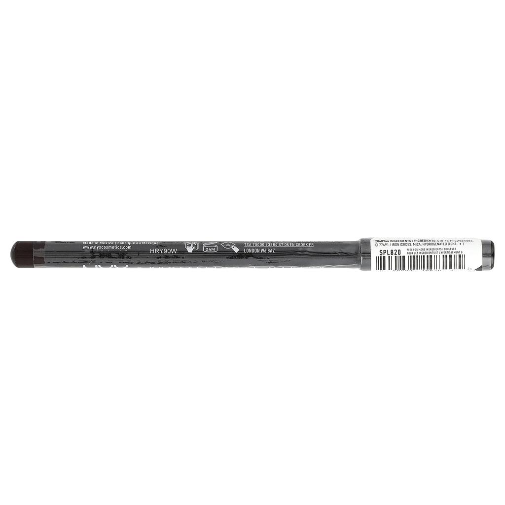 NYX Professional Makeup, Slim Lip Pencil, 820 Espresso, 1.04 g (0.03 oz)