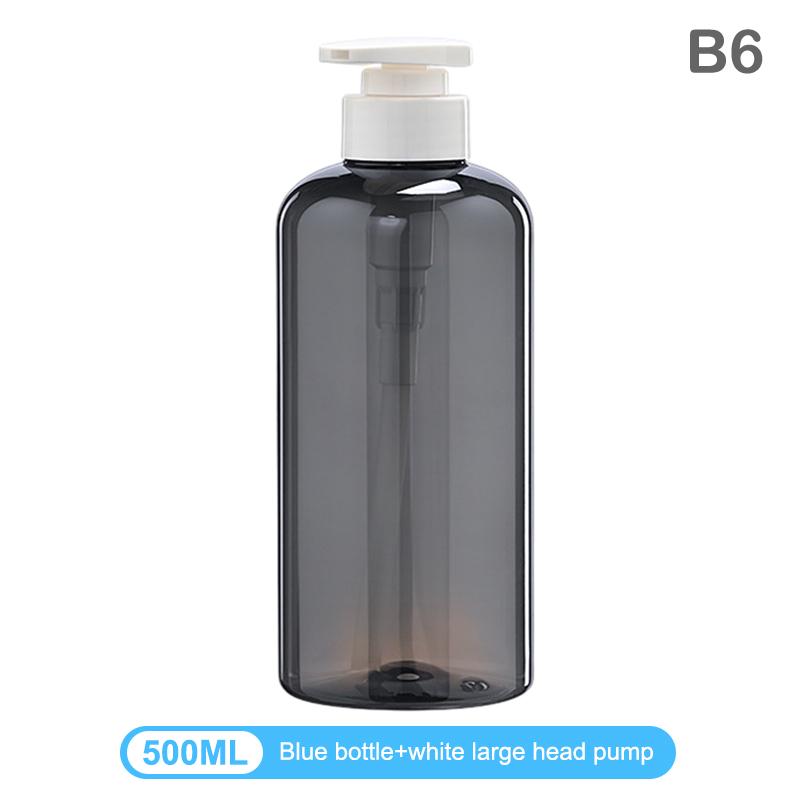 1Pcs Refillable 300/500 mL Dispenser Bottles – Empty Containers for Shampoo, Conditioner, Body Wash, and Liquid Soap