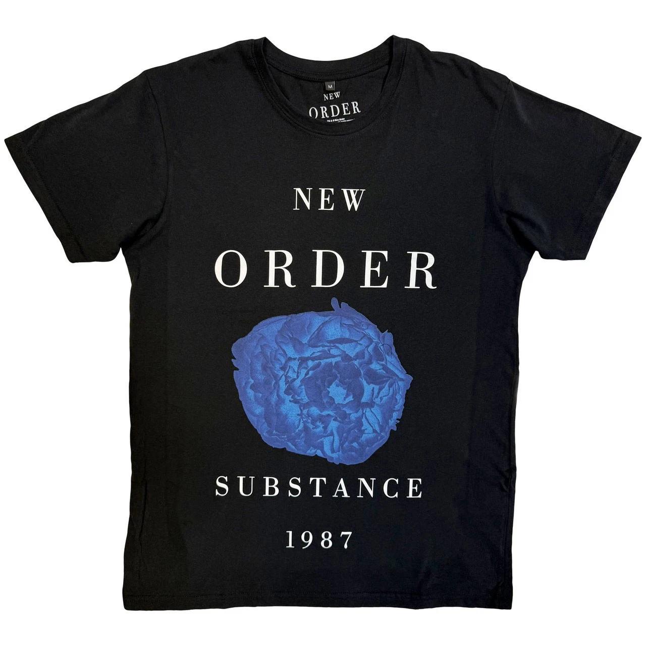 New Order - Substance 1987 - Black Carbon t-shirt XL
