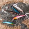 5 Stück Schwimmende Hardbaits Minnow Angelköder Wobbler Crankbaits Forellen Zander Köder Swimbait Angelzubehör
