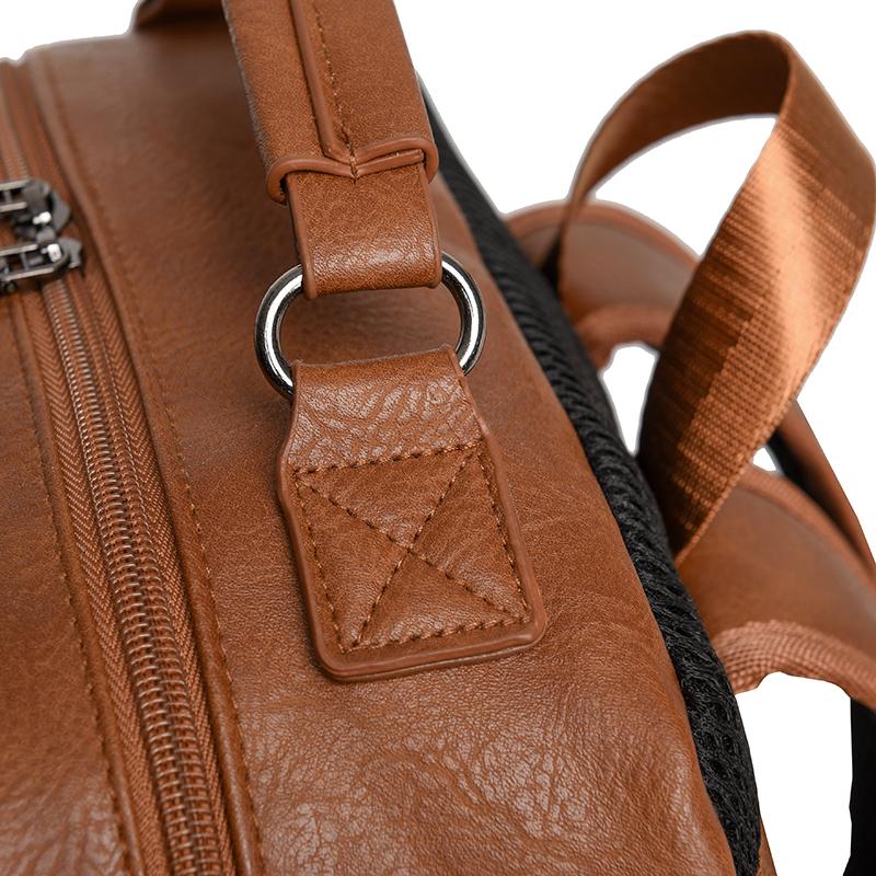 Fashion Men's Bag Trend Brand Retro Casual Backpack High Quality Waterproof Travel Bag Large Capacity Business Computer Bag