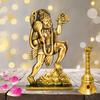 Newly Launched 10cm Height Double Side Same Design Flying Hanuman Idol for Car Dashboard |Bajrangbali Statue