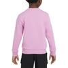 Nike Club Logo Fleece Crewneck Mystery Flamingo Red Kids tops IB2553-646
