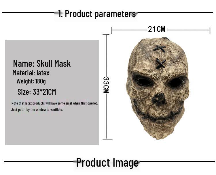 Exclusive Skull Masks: Horror Headgear for Halloween, Masquerade, and Cosplay 
