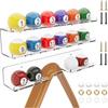 Acrylic Billiard Ball Holder for Wall Mounting, Professional, Stable, Quick Installation
