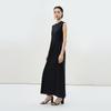 LESS 2025 Spring Round Neck Sleeveless Maxi Dress