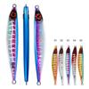 Jiggingpro Luminous Slow Jigging Lure 40g 60g 80g 100g Outdoor Sea Fishing Metal Jig for Kingfish for Kingfish Casting
