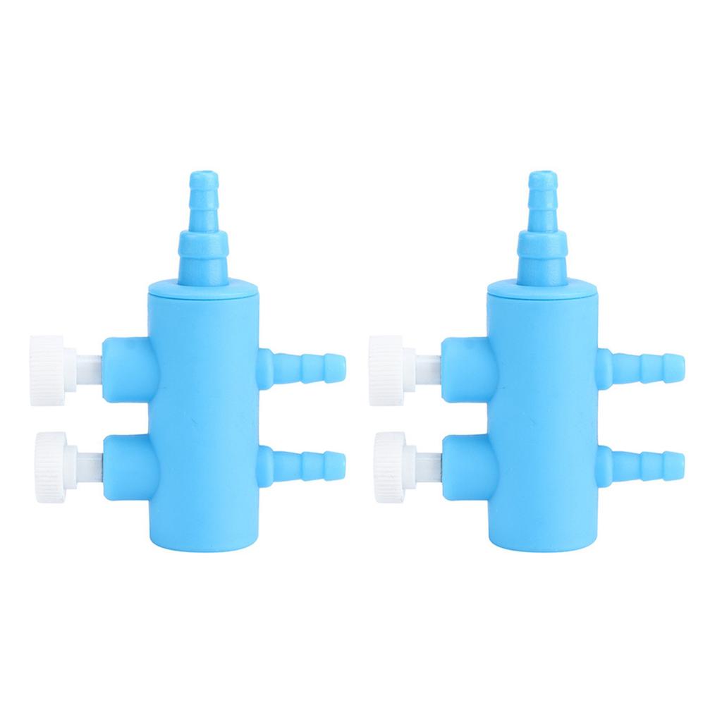 Plastic Aquarium Water Tube Volume Control Valve Connector Fish Tank Air Splitter Oxygen Pump Accessory