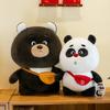 Cartoon Panda Plush Crossbody Bag Bear Stuffed Animal Girl Birthday Gift