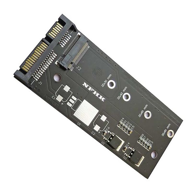 Sata M.2 Ngff Ssd To 2.5" Sata 2.5" Sata To M.2 Ngff Ssd Adapter Riser Card Sale