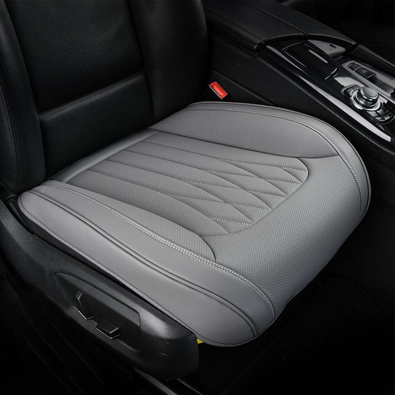 PU Leather Car Seat Cover Protector Auto Front Seat Protector Waterproof Anti Slip Driver Seat Cover For Cars Trucks SUVs RVs