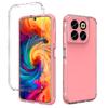 4 Colors Fit ZTE Axon 70 Phone Case,3 In 1 Hybrid Airbag Corners Shockproof Bumper Protective Cover For ZTE Axon 70