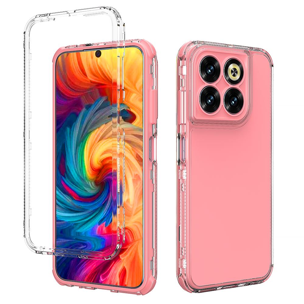 4 Colors Fit ZTE Axon 70 Phone Case,3 In 1 Hybrid Airbag Corners Shockproof Bumper Protective Cover For ZTE Axon 70