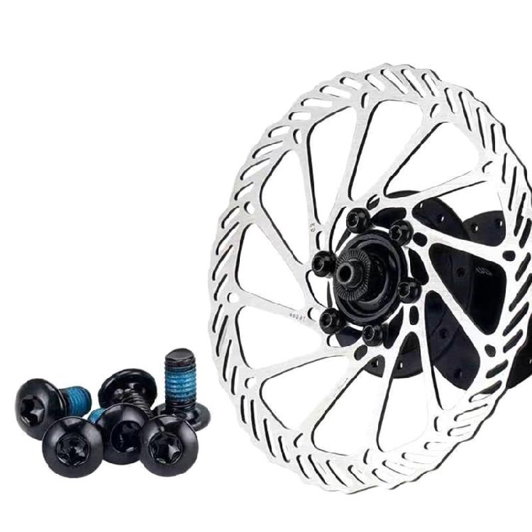 20 Pcs Bicycles Rotor Screws Anti Skid Bike Disc Brake Rotor Bolts Screw