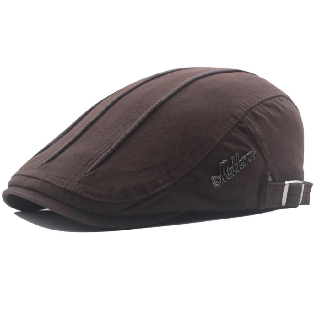 HT3562 Berets 100% Cotton Spring Summer Cap for Men Women Ivy Flat Cap Male Female Artist Painter Beret Hat Adjustable Beret Cap