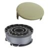 String Trimmer Spool Replacement Kit with Cover for Bosch ART 23SL 26SL CLGT2425H OLT1825 OLT1831 OLT1831S P2000 through P2006