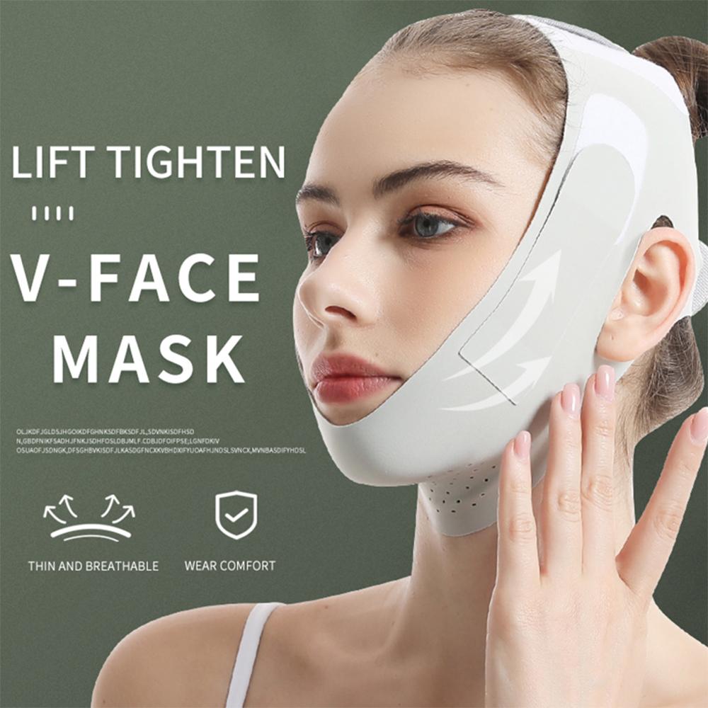 Women Face Slimming Bandage V Line Face Shaper Chin Cheek Lift Up Belt Anti Wrinkle Band Facial Massager Beauty Skin Care Tools