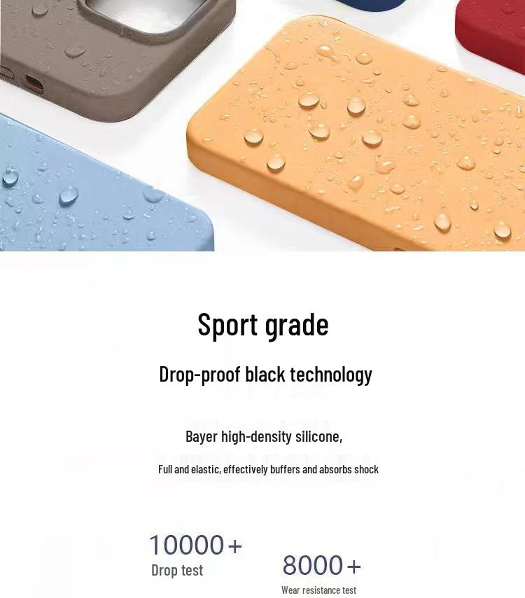 Real Liquid Silicone MagSafe Case for iPhone 13, 14, 15 Pro Max