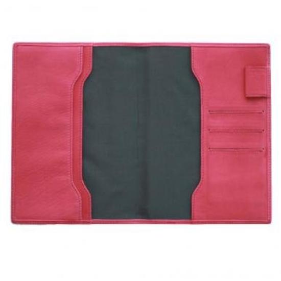 Japan Management Association Genuine Leather Notebook Cover B6 (JMAM) (Red) [XXXX-3807]