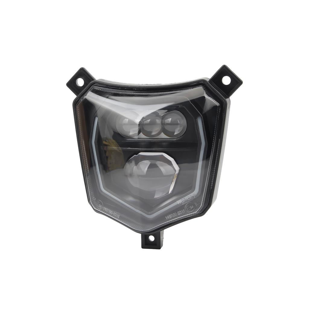 Motorcycle Headlight Lamp Core LED Hi/Lo Beam For Honda CRF 125 250 450L 450RL CR XR Supermoto Dirt Pit Bike Headlamp Motocross