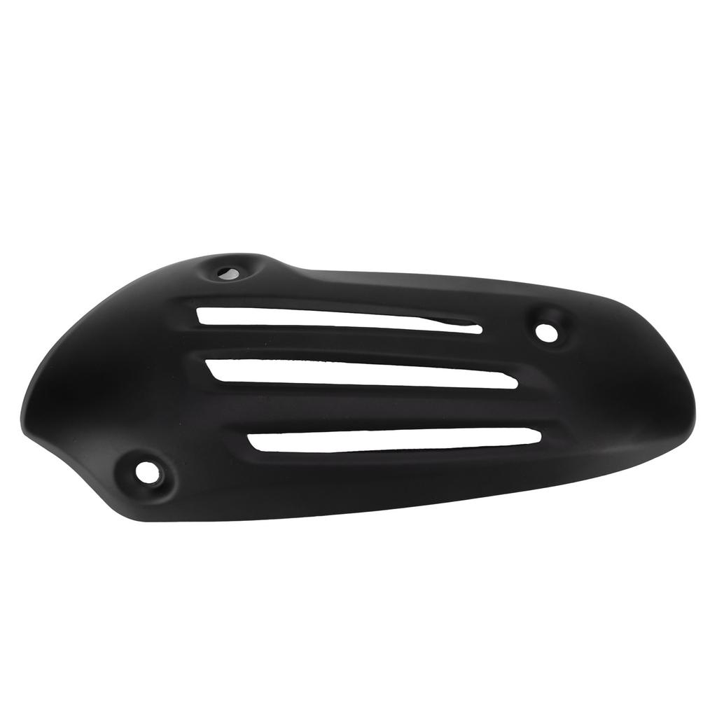 Exhaust Pipe Heat Shield Stainless Steel Exhaust Pipe Protector Replacement for Vespa Sprint 150 Primavera 125 150 Black