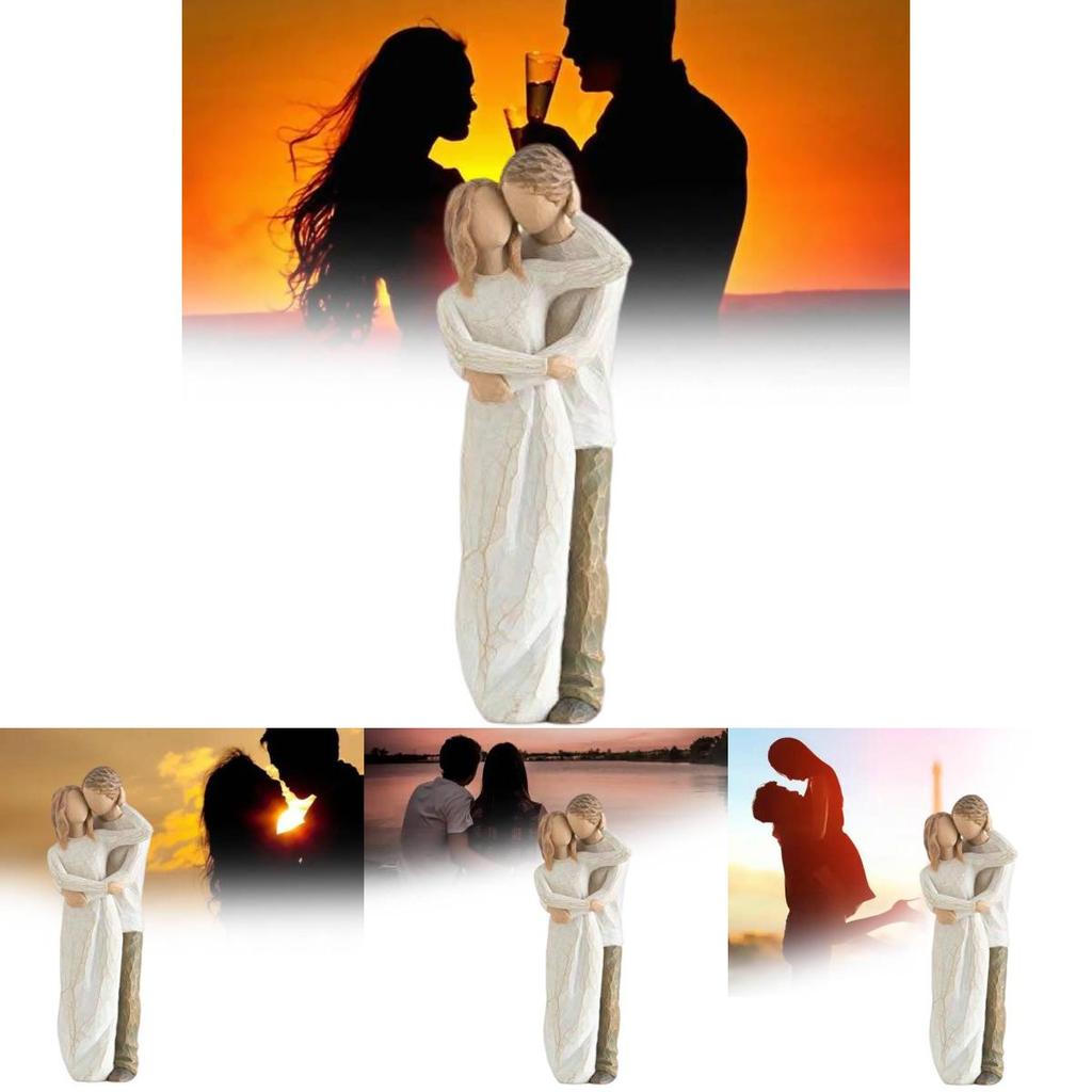 Exquisite Willow Tree Together Harzskulptur Perfekt für Abschlussfeiern und Einweihungen