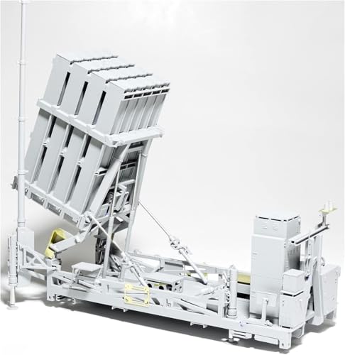Magic Factory 1/35 Scale Israel Defense Forces Air Defense System Iron Dome Multiple Missile Launcher (MFU) Plastic Model MGF2001 Molded in Color