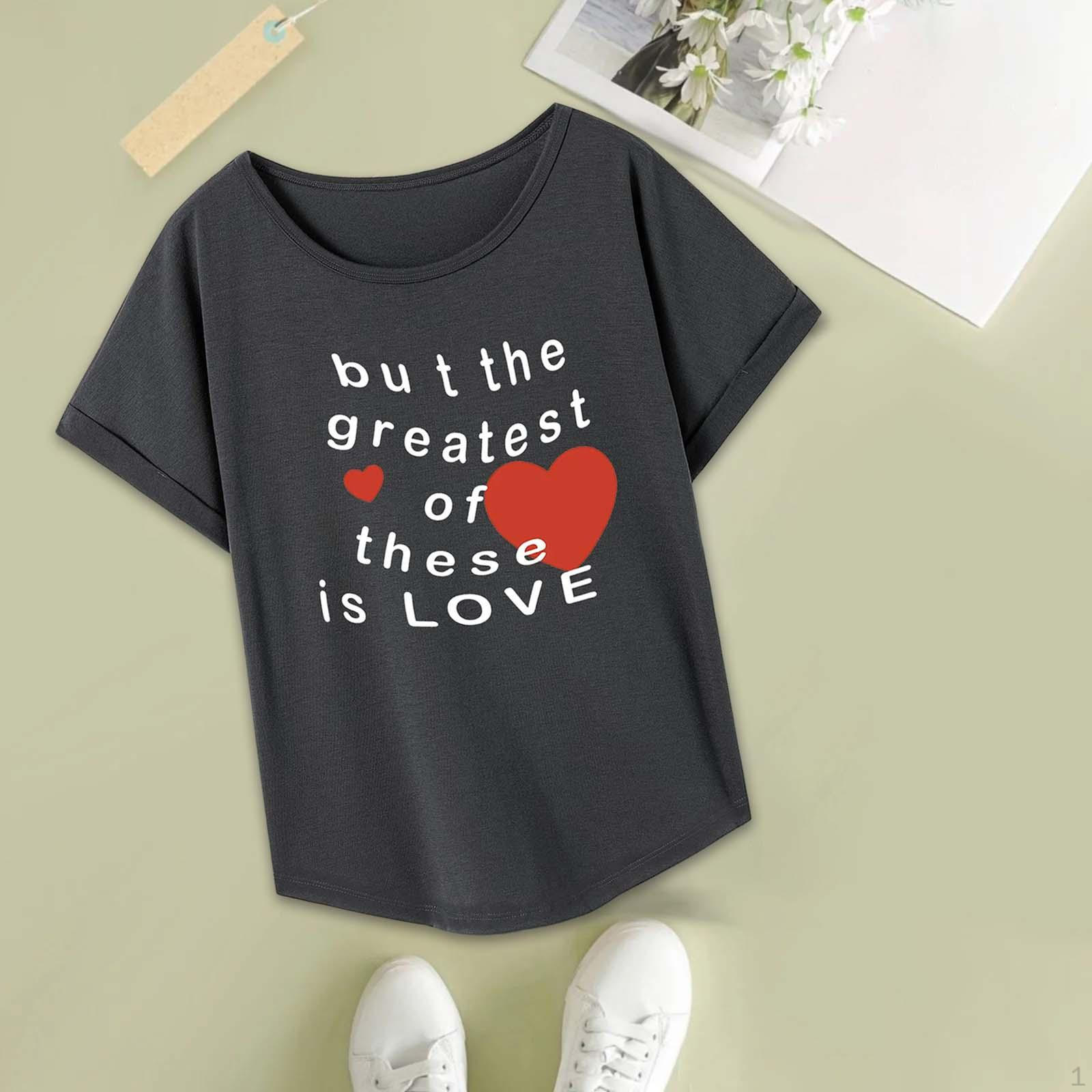 

Футболка для женщин, базовая футболка, дышащий топ с короткими рукавами, походная прогулка, подарок на День святого Валентина