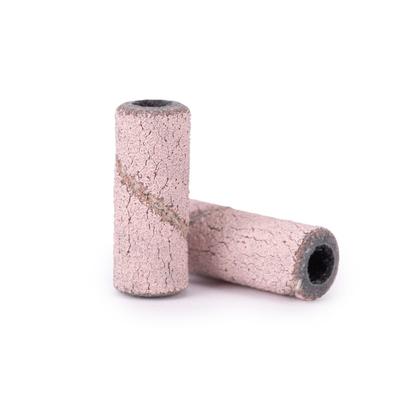 Kapturki Do Manicure I Pedicure Mandrele Nakładki Ścierne Mini Cylinder 3Mm Gradacja #240 Różowe 50 Szt.