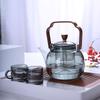 Yipan Blue Moon High Borosilicate Glass Tea Pot Set