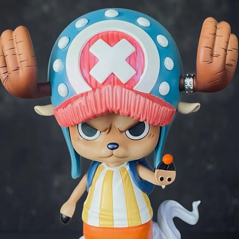 One Piece In Stock 10cm Two Years Later Chopper Figure Cute And Creative Q Table Ornaments Around The Second Element