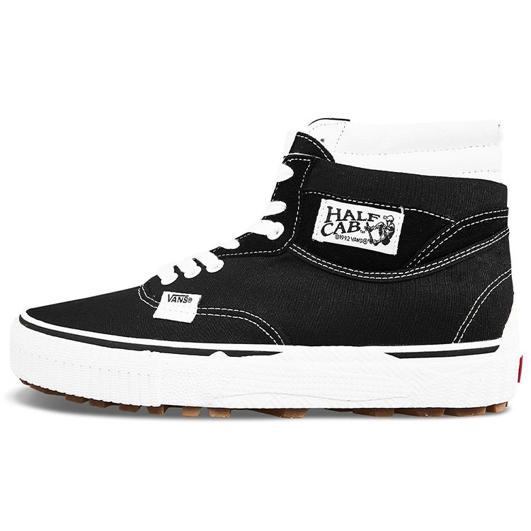 

Vans Черные кроссовки унисекс Cap Mash High LX Белые VN0A4UWPIJU