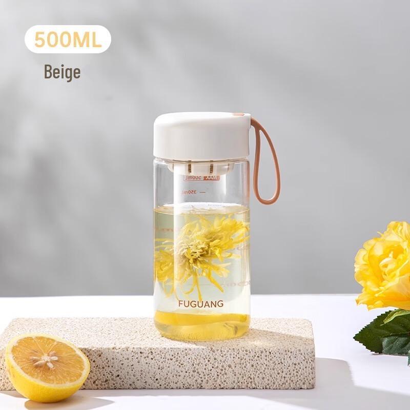 Fuguang Kids 500ml Portable PC Plastic Water Bottle - Twin Pack