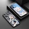 Frieren Hot Japan Anime Pattern Phone Case For Redmi Note 14 13 12 11 Pro Plus S 5G 14C A3 Soft Black Phone Cover