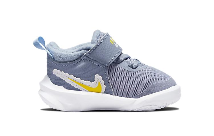 Nike Team Hustle D 10 Synthetic Leather Low top Toddler Shoes Infant And Toddler DD0792-410