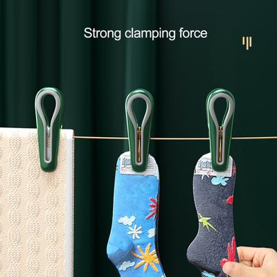 12pçs prendedor de roupa à prova de vento, antiderrapante, pequeno, forte aderência, toalha de meia resistente, clipe de roupas de lavanderia, suprimentos para casa