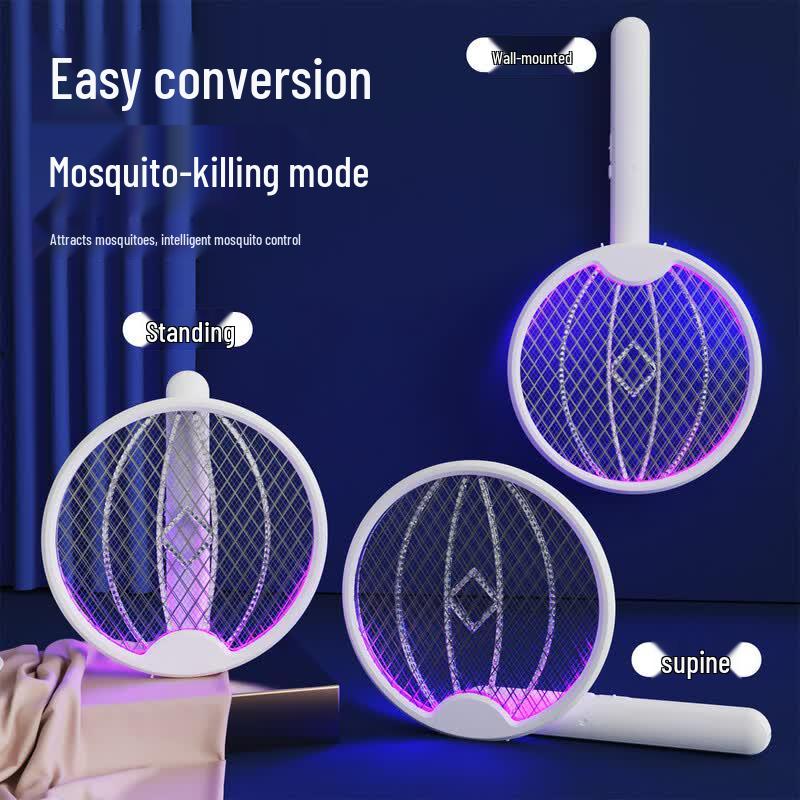 LISM Rechargeable 2-in-1 Mosquito Killer Lamp & Swatter