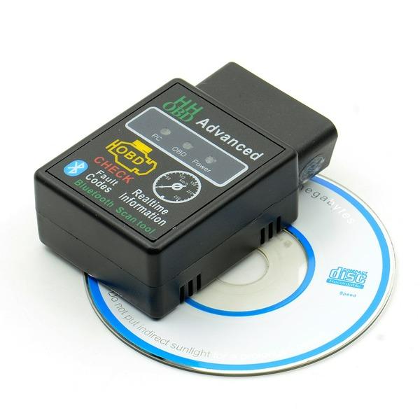 

HH OBD ELM327 Bluetooth OBD2 OBDII CAN BUS Проверка двигателя Автомобильный Авто Диагностический Сканер Инструмент Интерфейсный Адаптер Для Android ПК чёрный