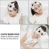 2025 Cute Novelty Cartoon Animal Owl Sleeping Plush Eye Cover for Night Sleep