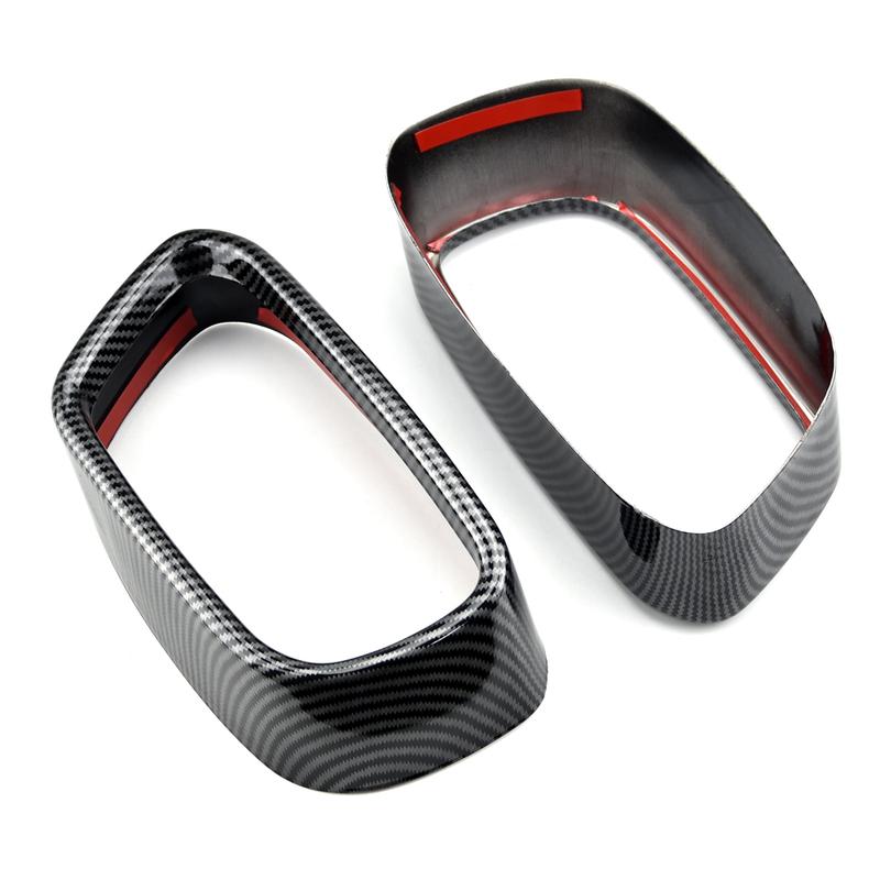 For BMW M Sports Version X5 F15 X6 F16 2014-19 Stainless Steel Black Car Exhaust Pipe Cover 1Set Automobiles Tail Throat
