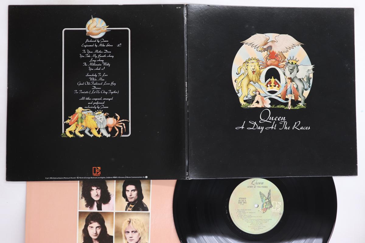 

LP Record QUEEN - A Day At The Races 6E101 ELEKTRA 1976 US Rock Used